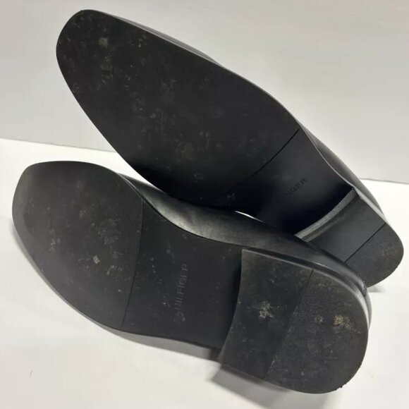Tommy Hilfiger Men’s Simol, Black Slip-On Penny Loafers, Size 9.5 M main image 5